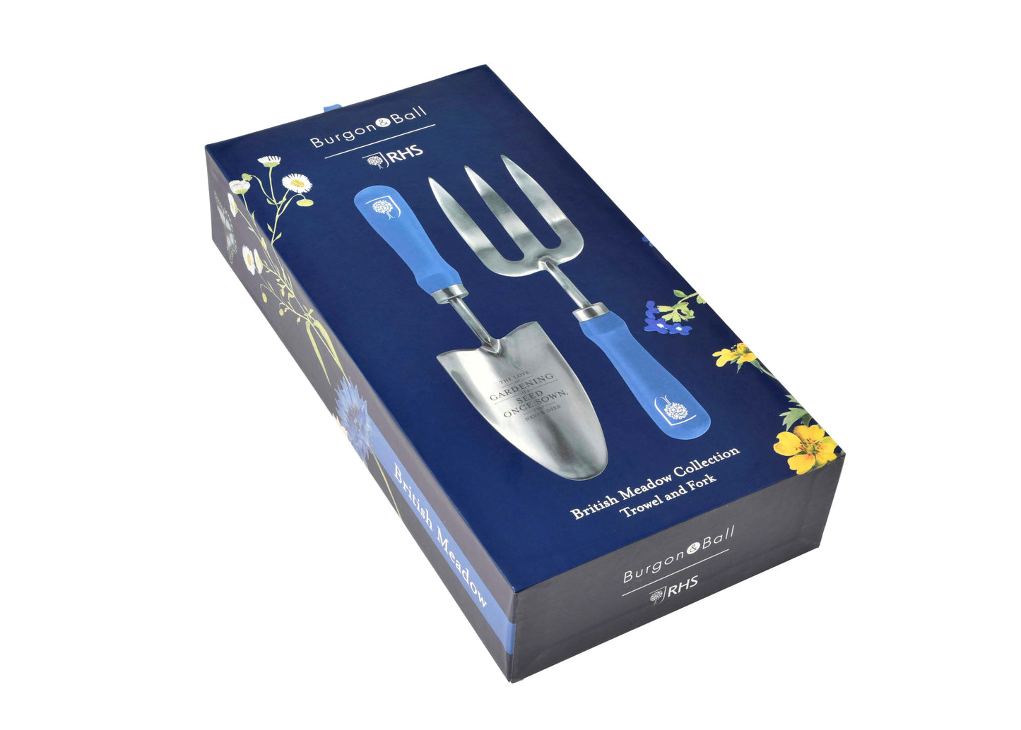 Burgon & Ball British Meadow Trowel & Fork Set (Gift Boxed)