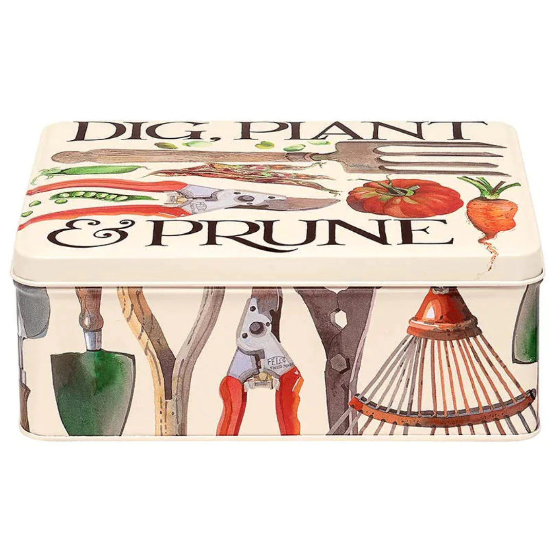 Emma Bridgewater Gardening Tools Biscuit Tin