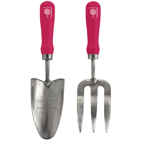 Burgon & Ball British Bloom Trowel & Fork Set Gift Boxed